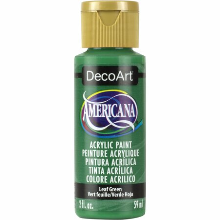 DECO ART LEAF GREEN-AMERICANA PAINT 2 OZ DA-051